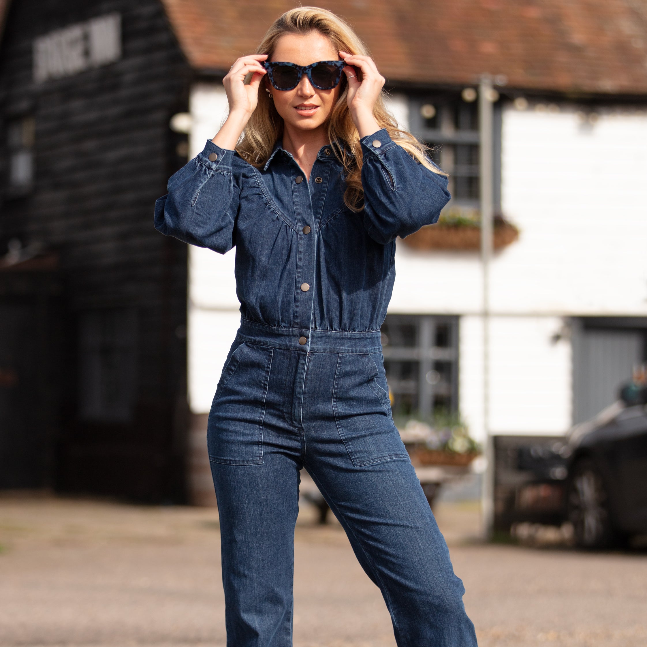 The MAGGIE  Denim Jumpsuit - Rock the Jumpsuit