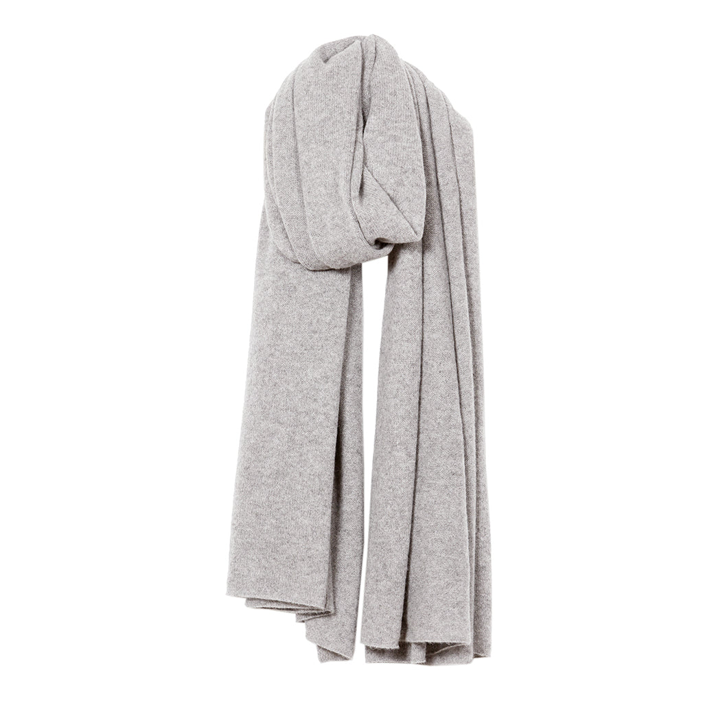 Lola Light Grey Cashmere Travel Wrap - Rock the Jumpsuit