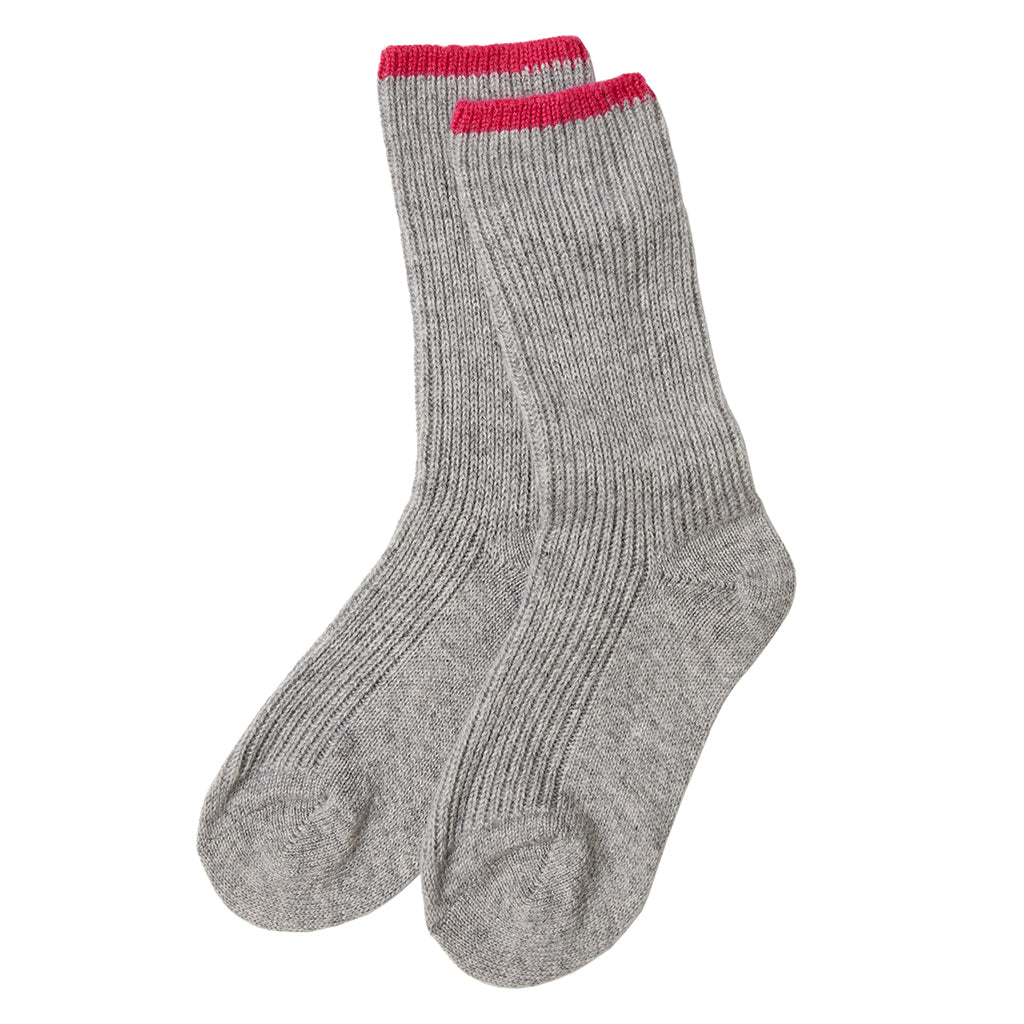 Cashmere Grey Bed Socks - Rock the Jumpsuit