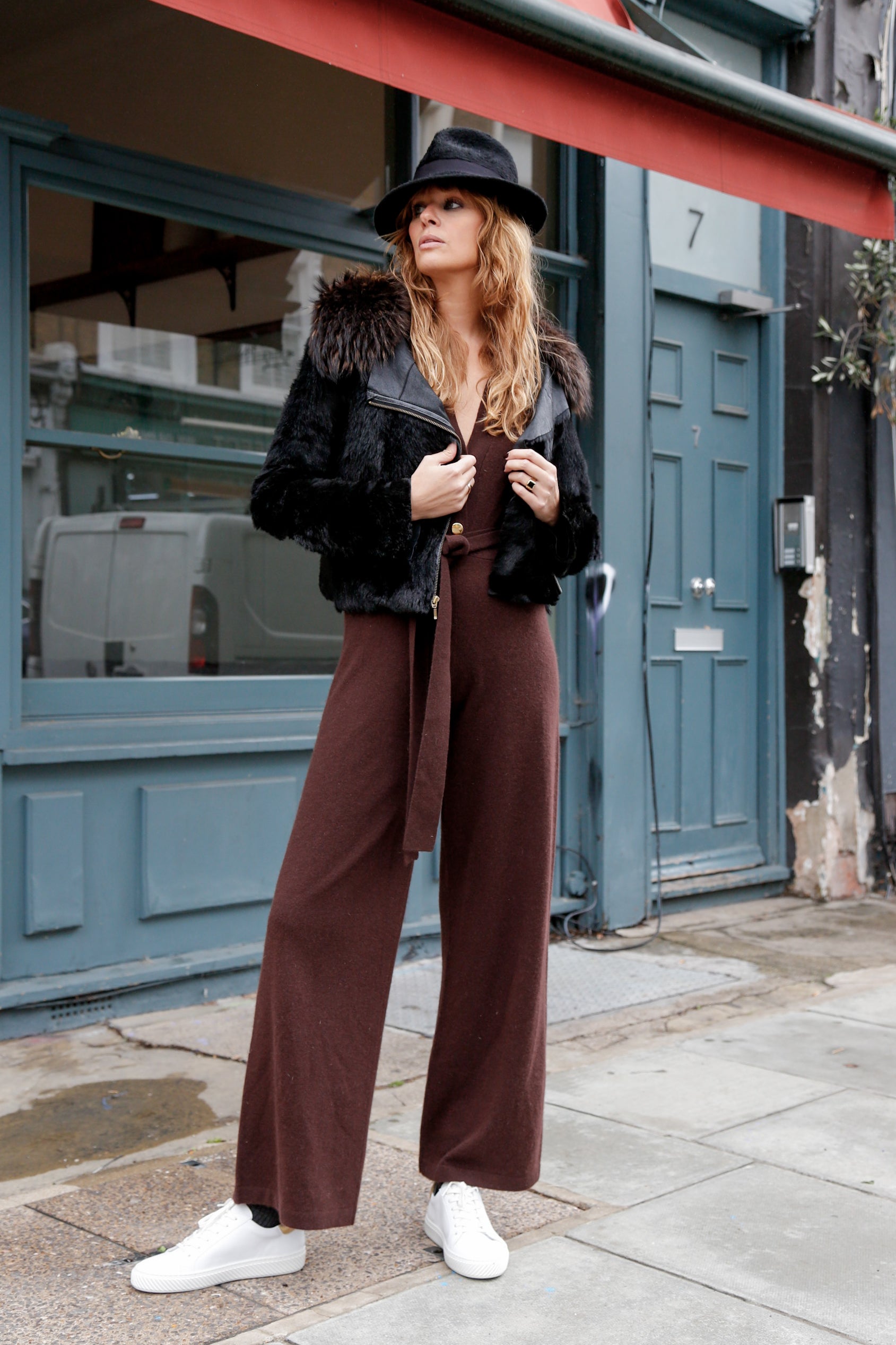 The LYRA in Chocolate Cashmere - Rock the Jumpsuit