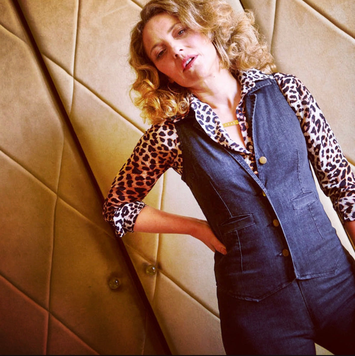 The JESSIE in Washed Black Denim - Rock the Jumpsuit