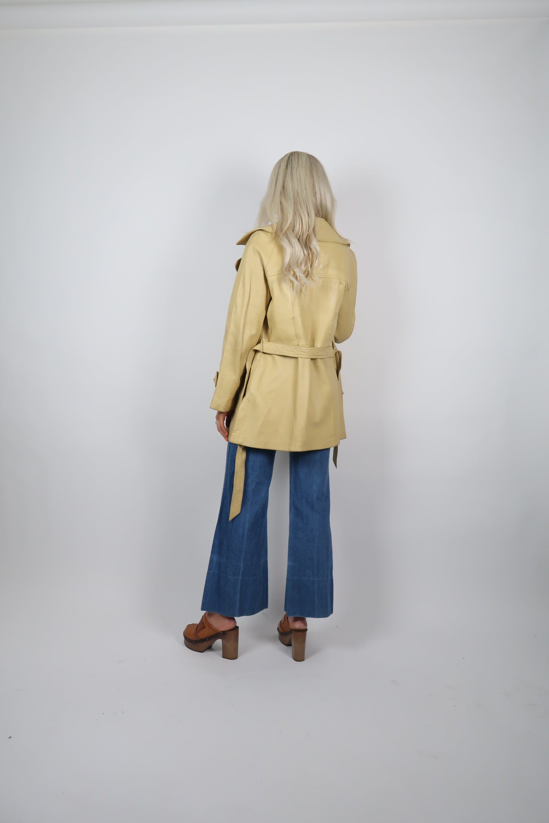 70s Butterscotch Leather Jacket - Rock the Jumpsuit