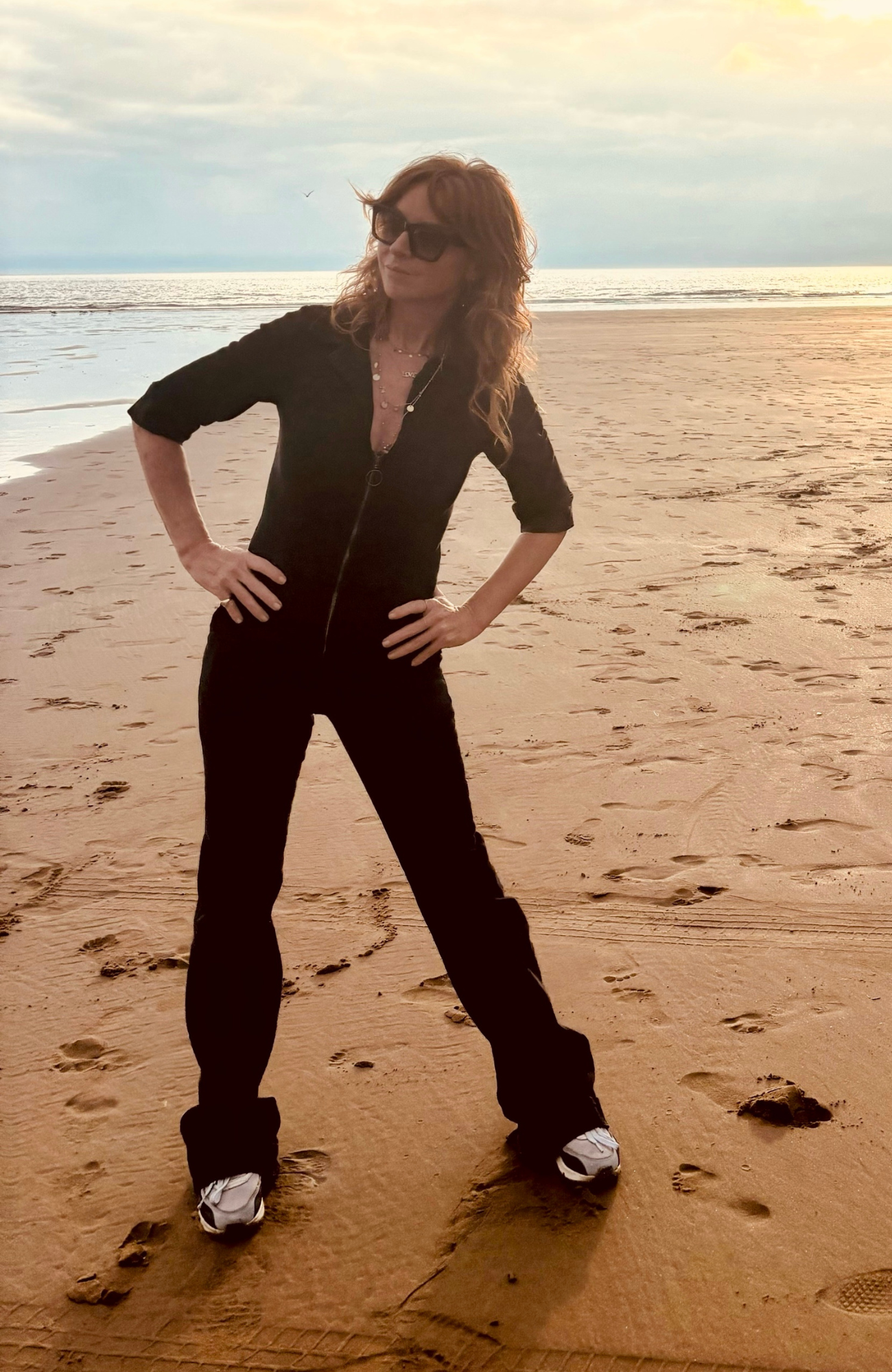 ANITA Jumpsuit in Black Denim - Rock the Jumpsuit
