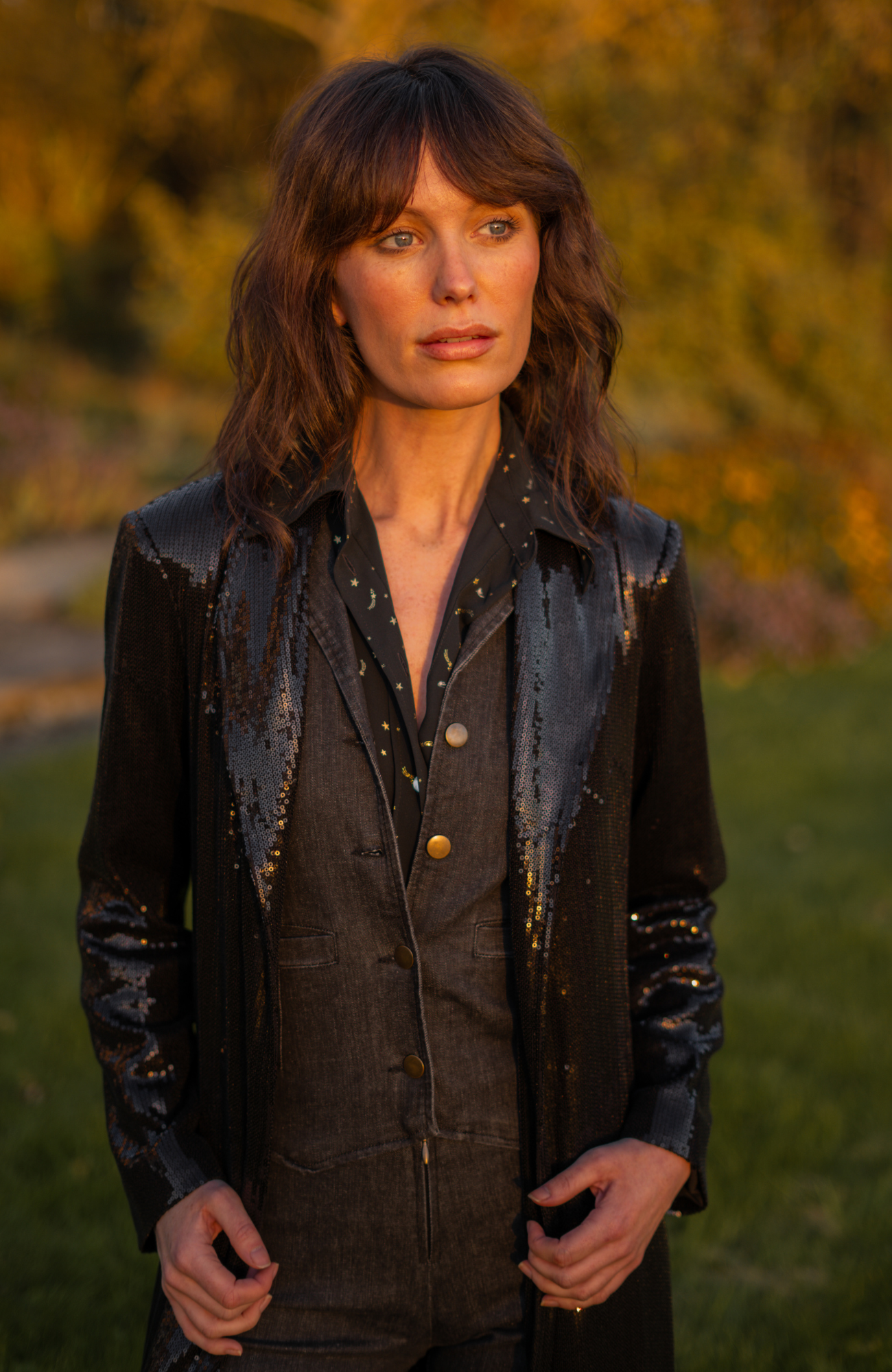 The JESSIE in Washed Black Denim - Rock the Jumpsuit