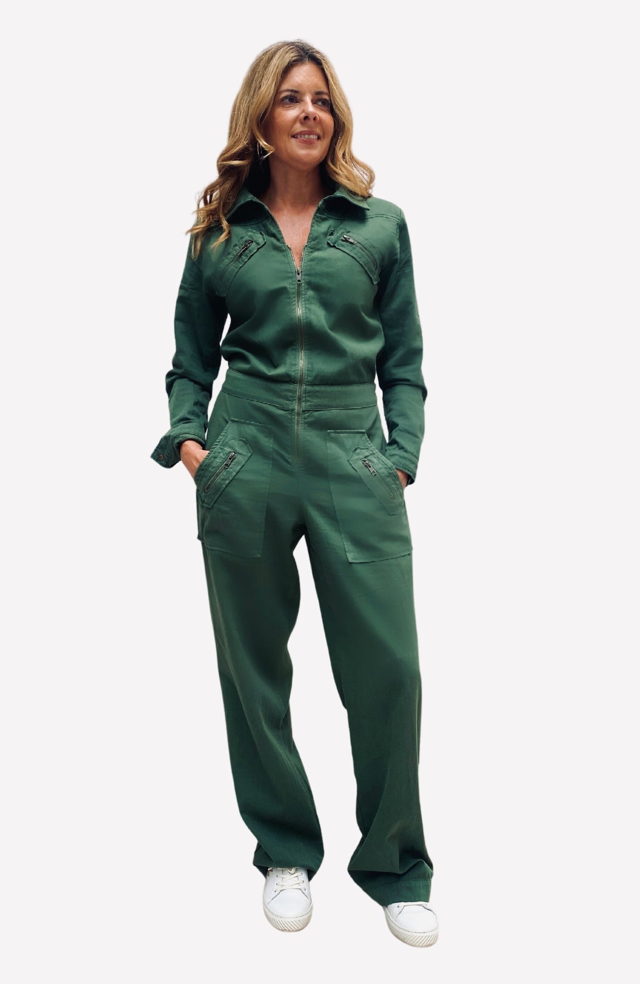 ZIGGY Boilersuit in RETRO KHAKI - Rock the Jumpsuit