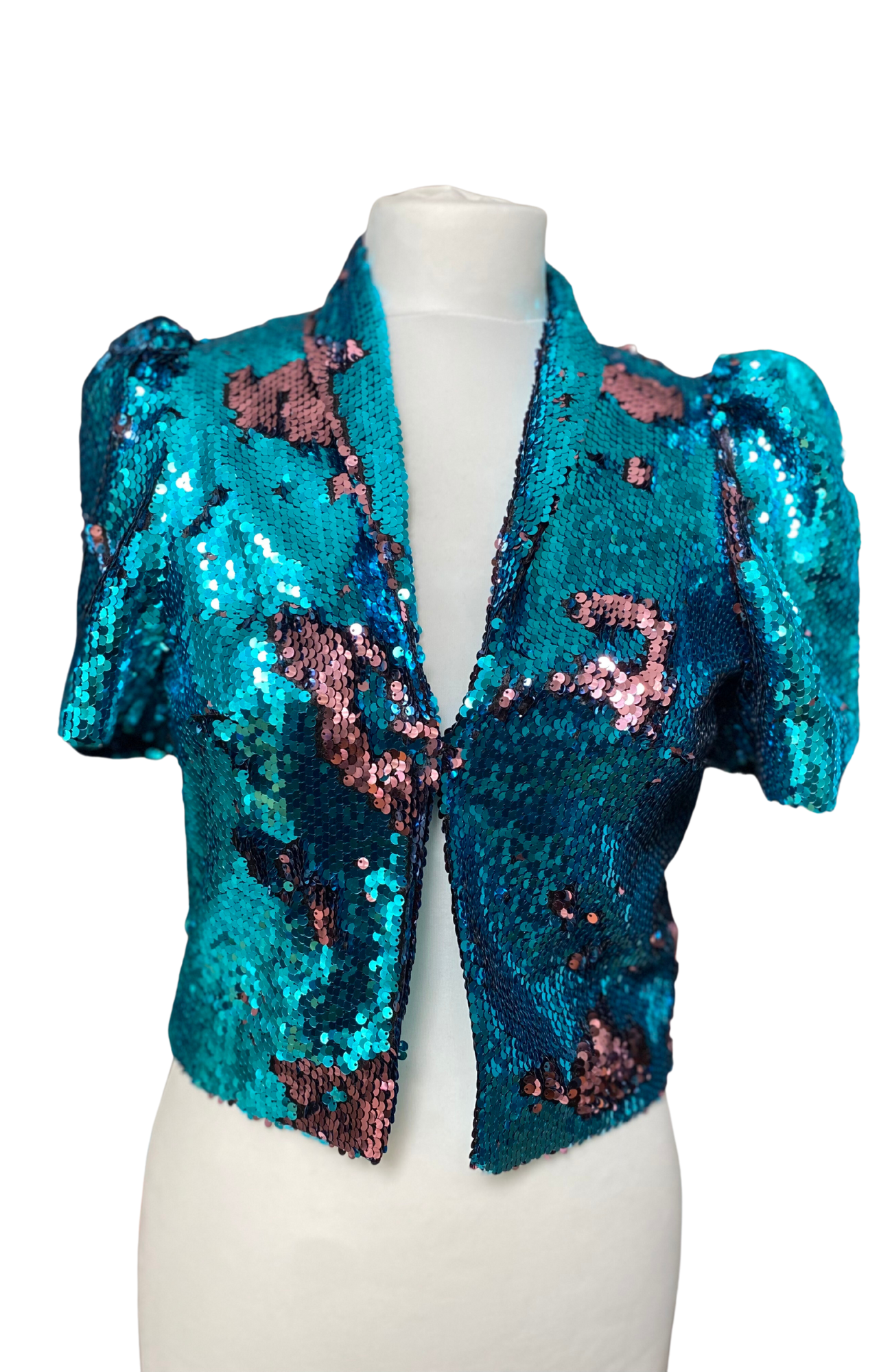 DREAM SEQUIN CROP JACKET - Rock the Jumpsuit