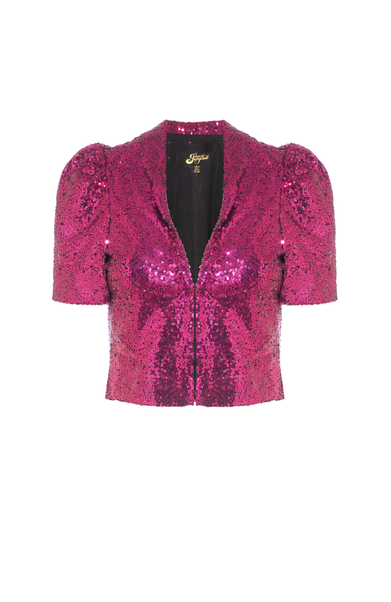 DREAM SEQUIN CROP JACKET - Rock the Jumpsuit