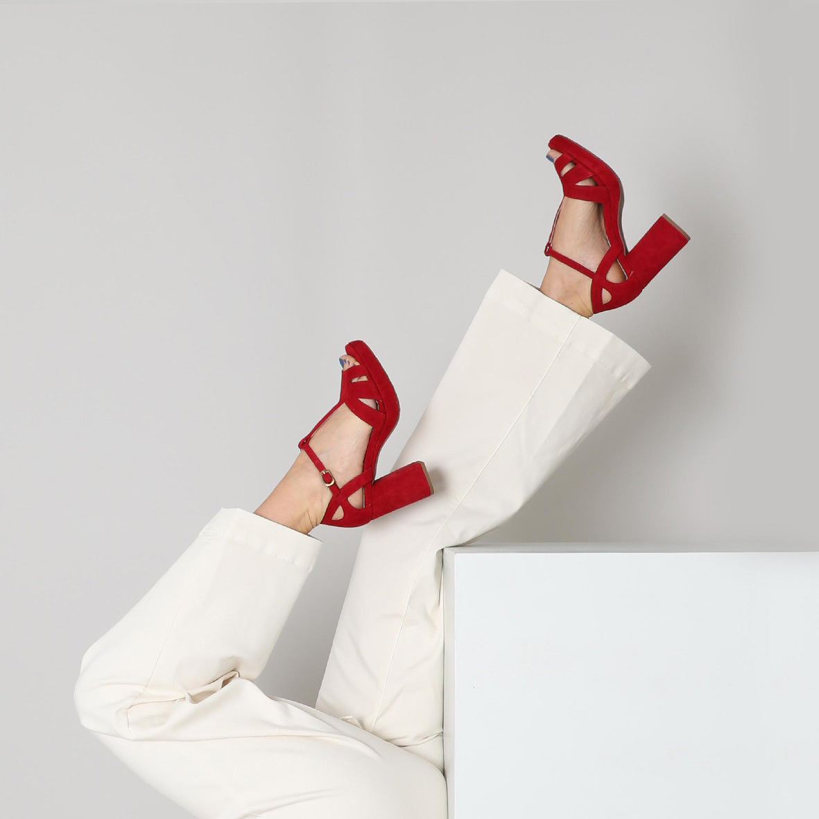 Valerie Berry Red - Rock the Jumpsuit