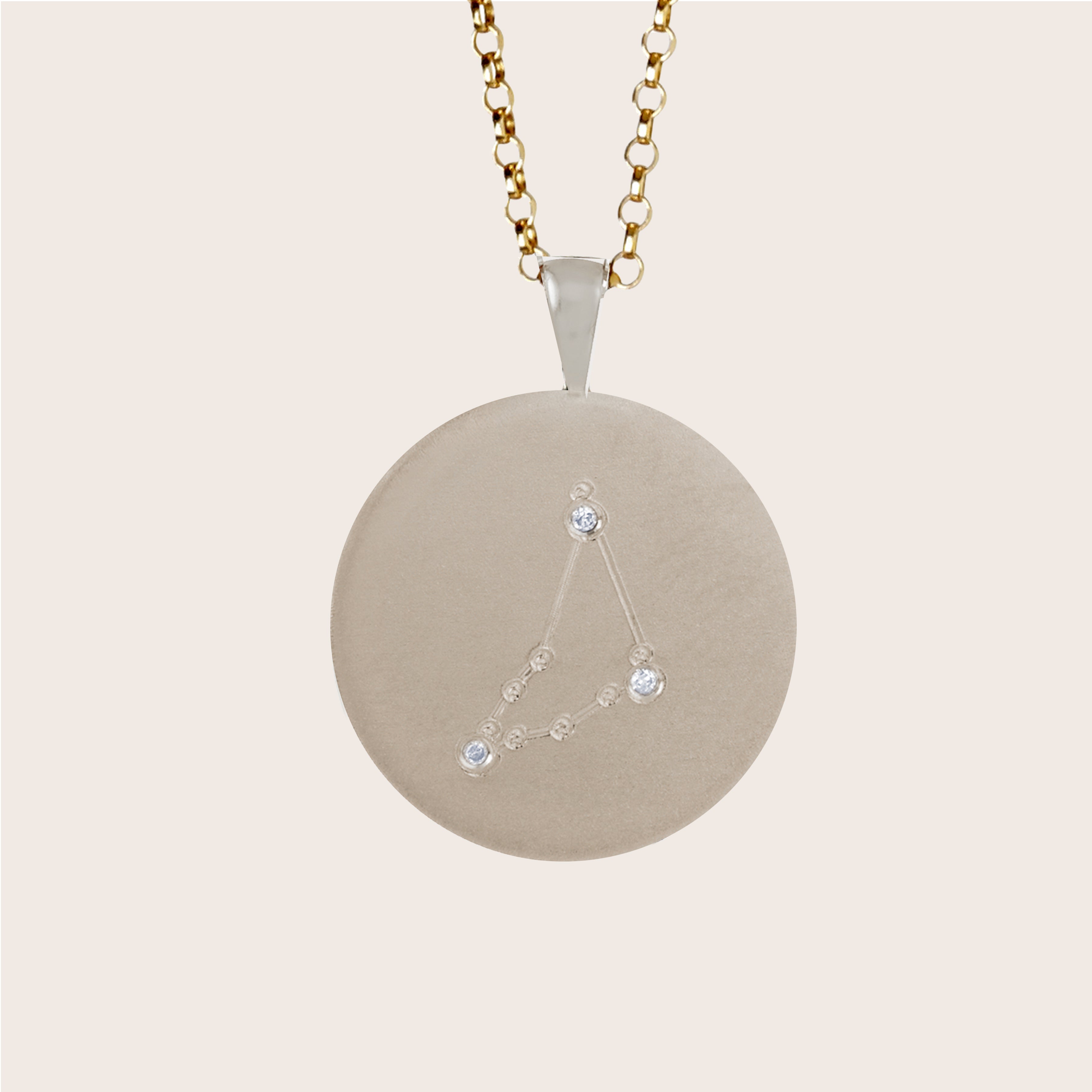 Capricorn Constellation Diamond Necklace - Rock the Jumpsuit