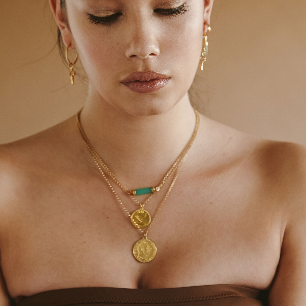 Bar of Hope Necklace - Rock the Jumpsuit