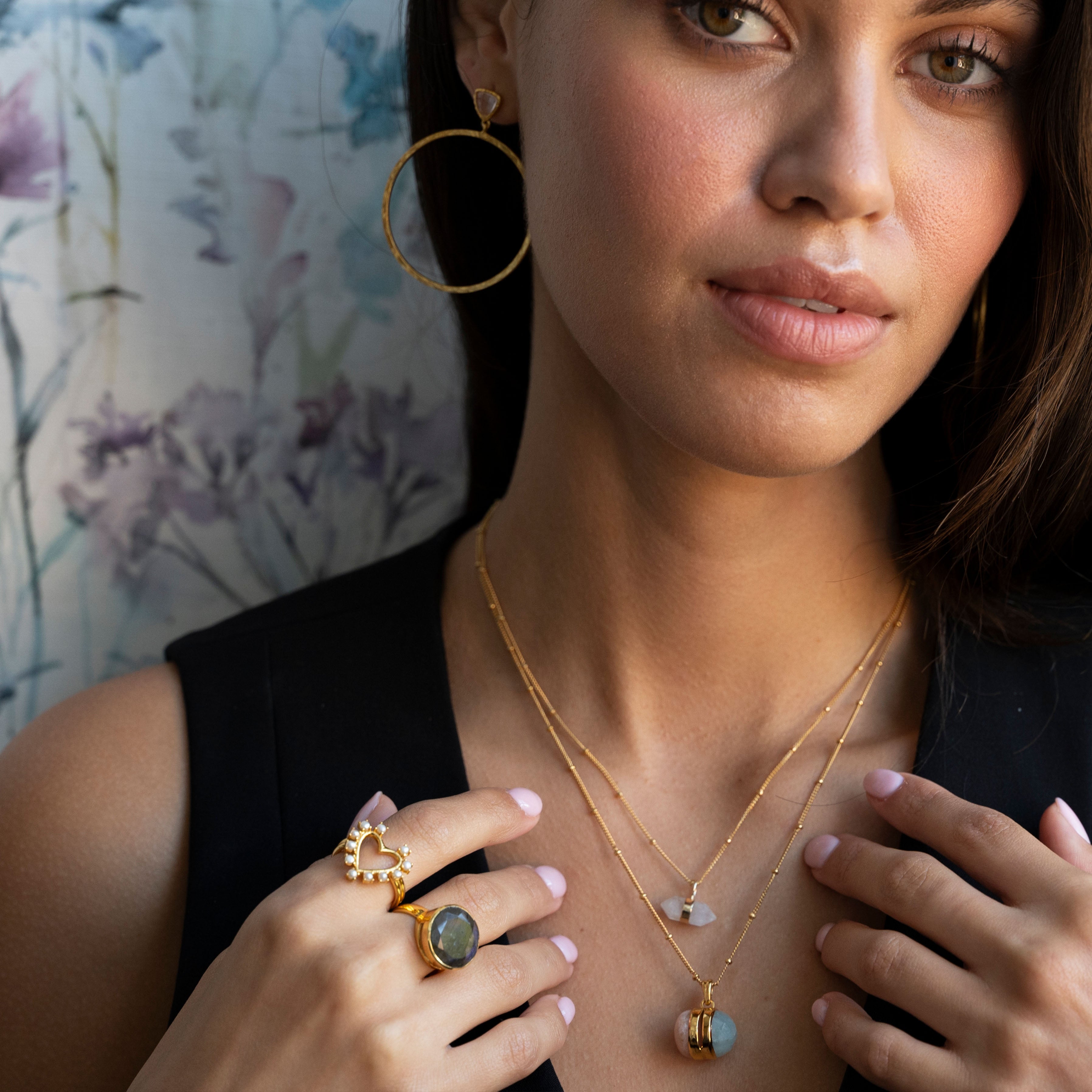 Mini Balance Necklace (Gold) - Rock the Jumpsuit