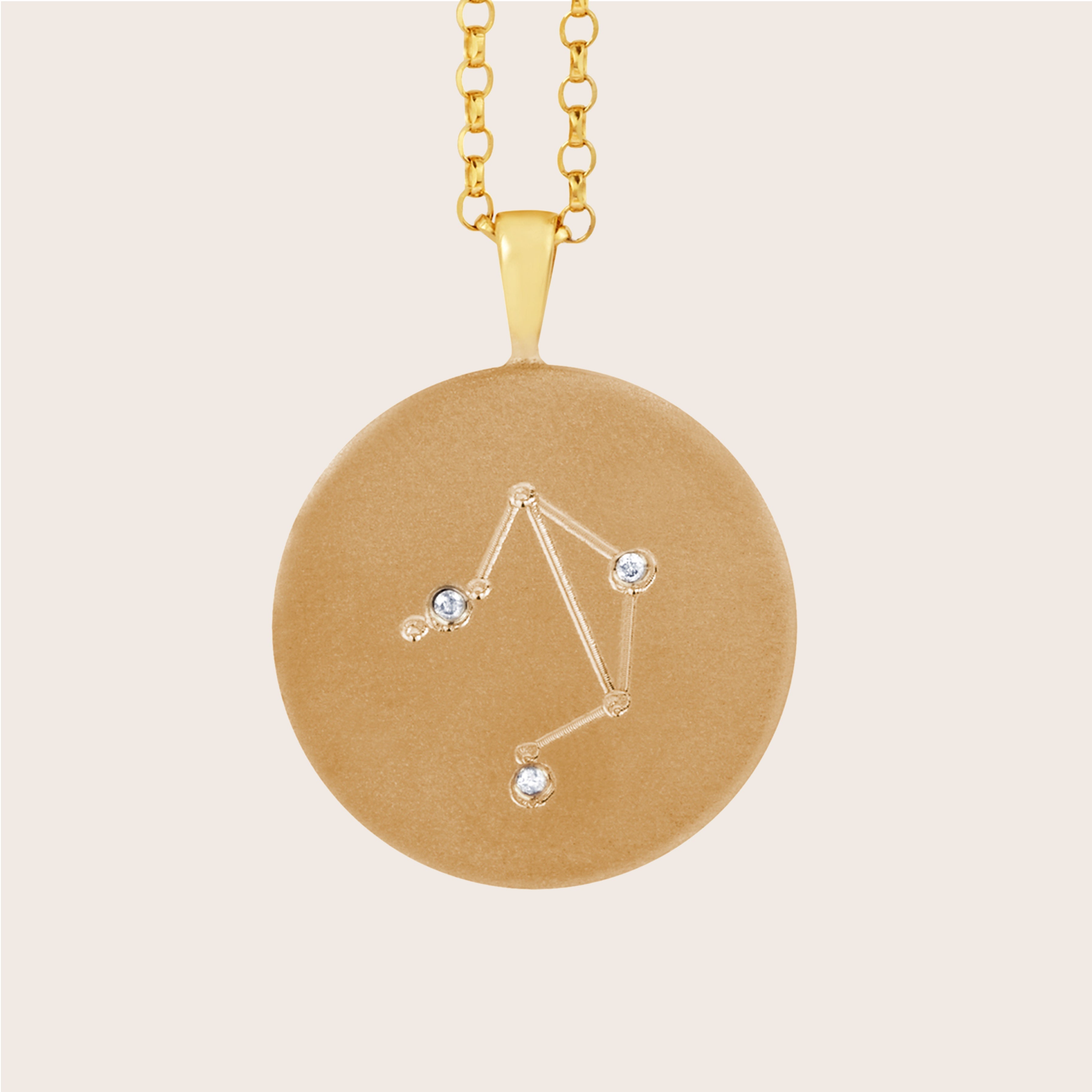 Libra Constellation Diamond Necklace - Rock the Jumpsuit