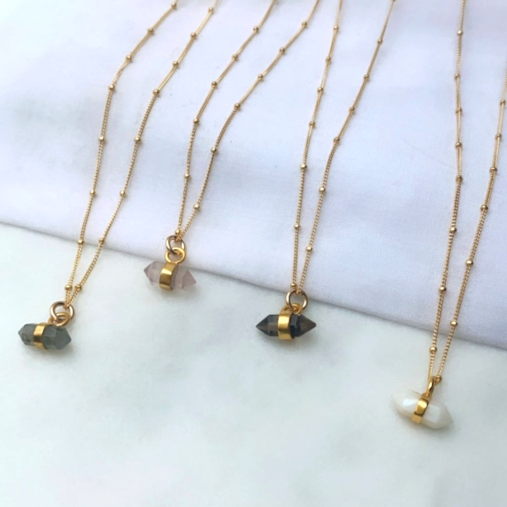 Mini Balance Necklace (Gold) - Rock the Jumpsuit