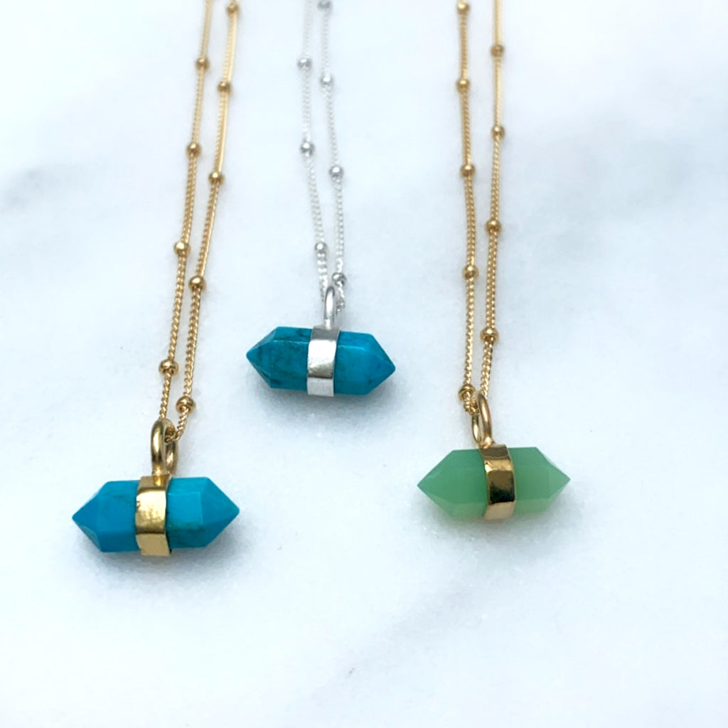 Mini Balance Necklace (Gold) - Rock the Jumpsuit