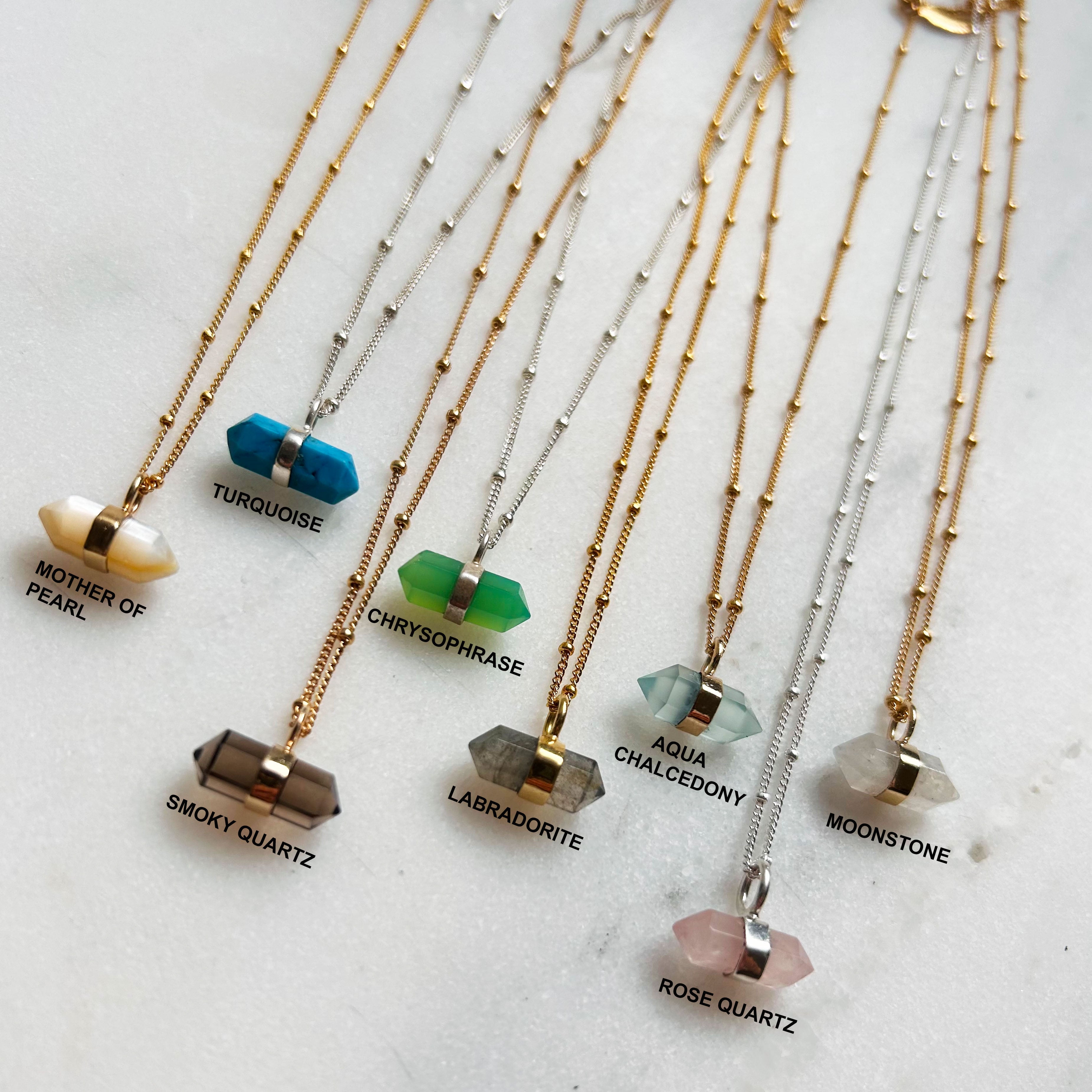 Mini Balance Necklace (Gold) - Rock the Jumpsuit