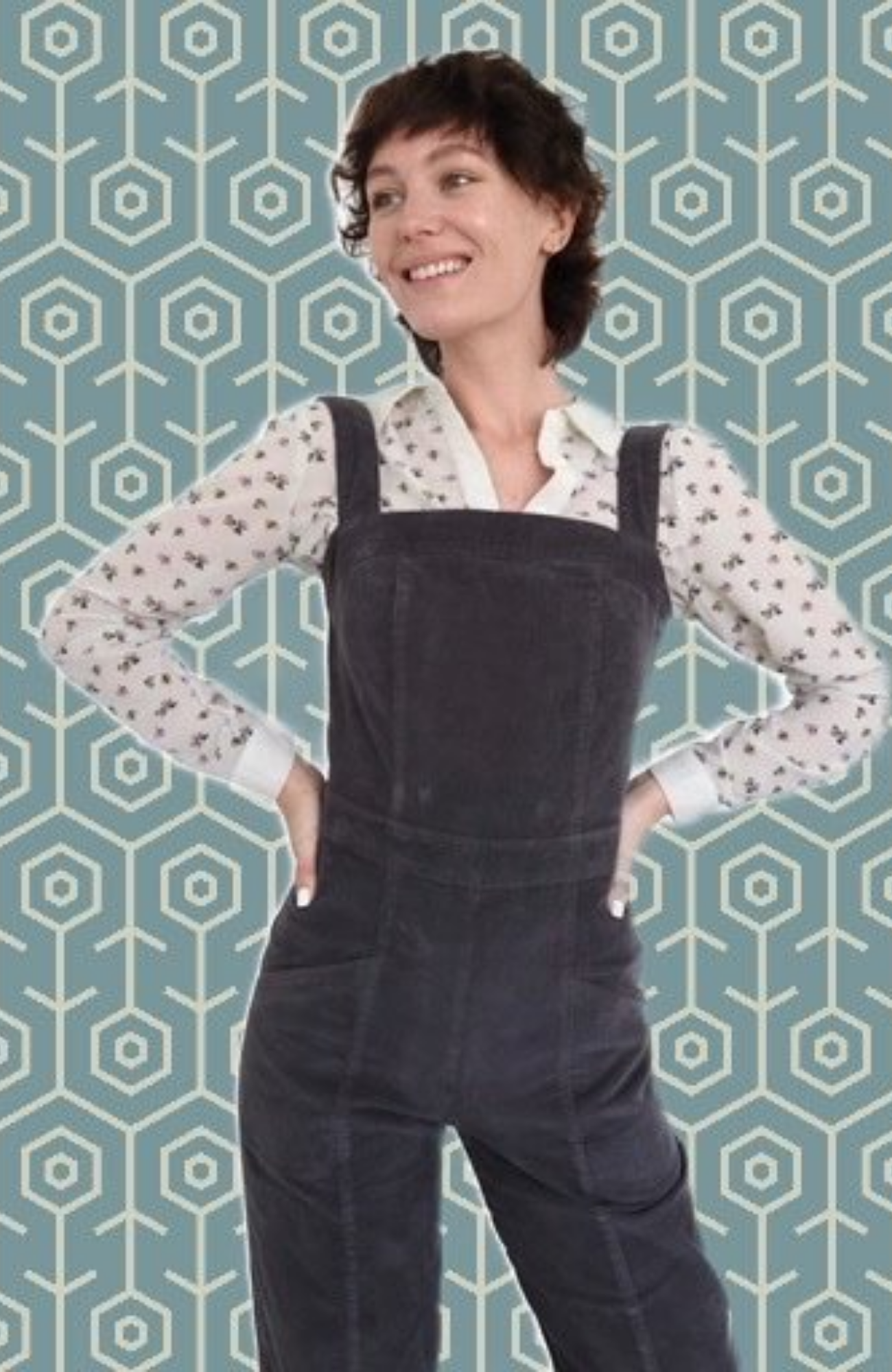 *NEW* SIENNA Dungarees in Cord - Rock The Jumpsuit