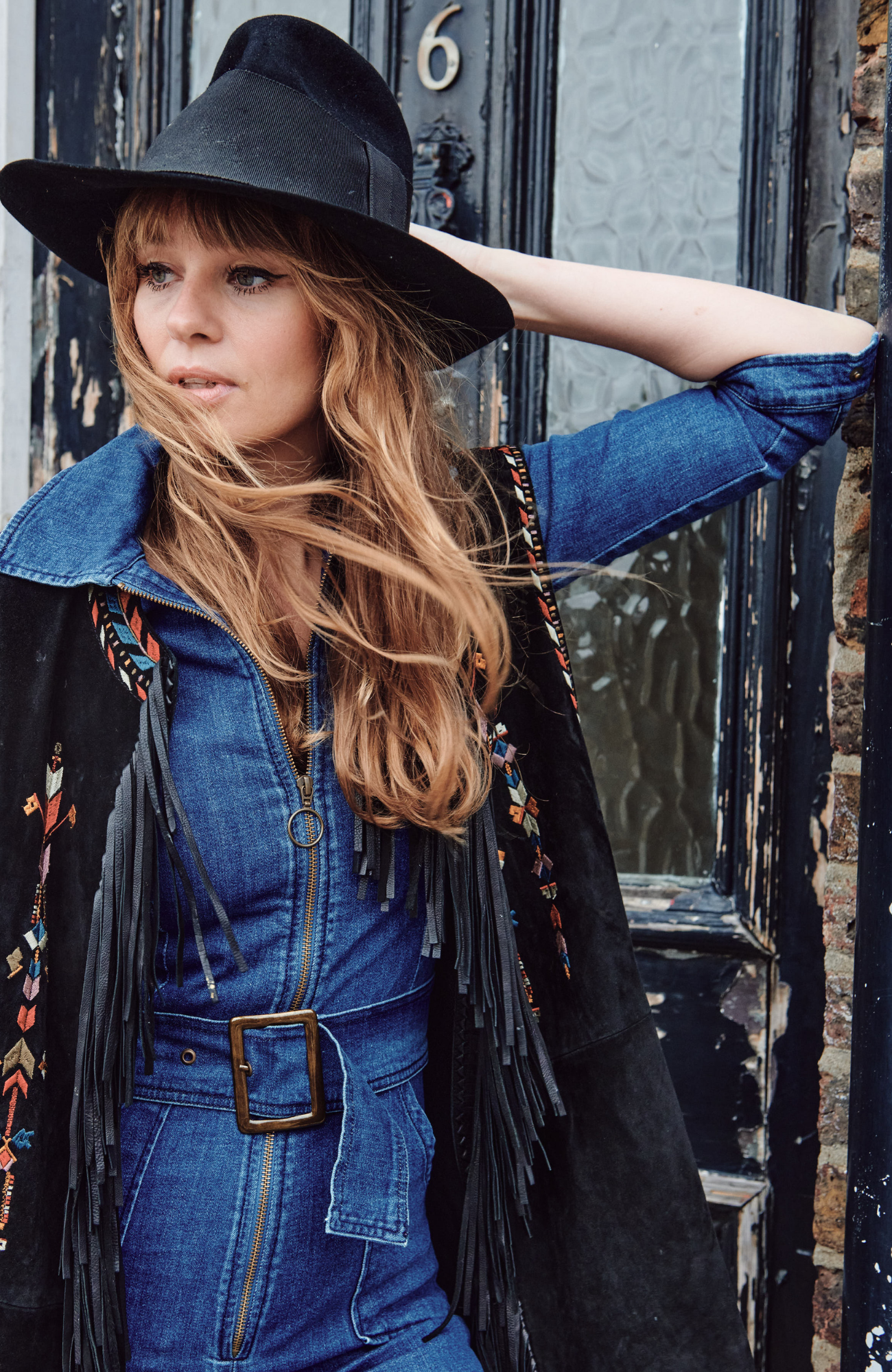 70s hot sale denim outfit