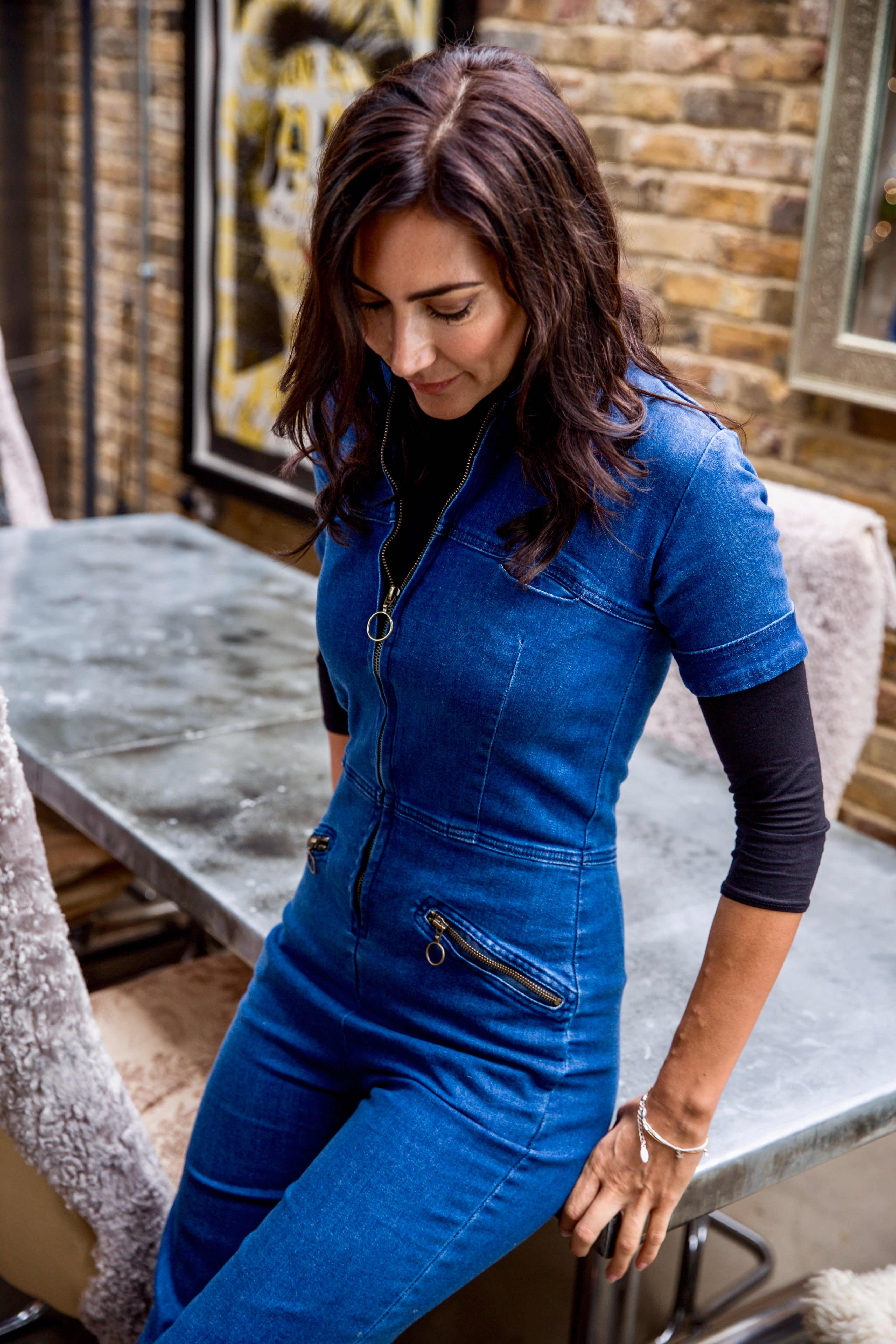 RUBY 70s Denim Jumpsuit - Rock The Jumpsuit