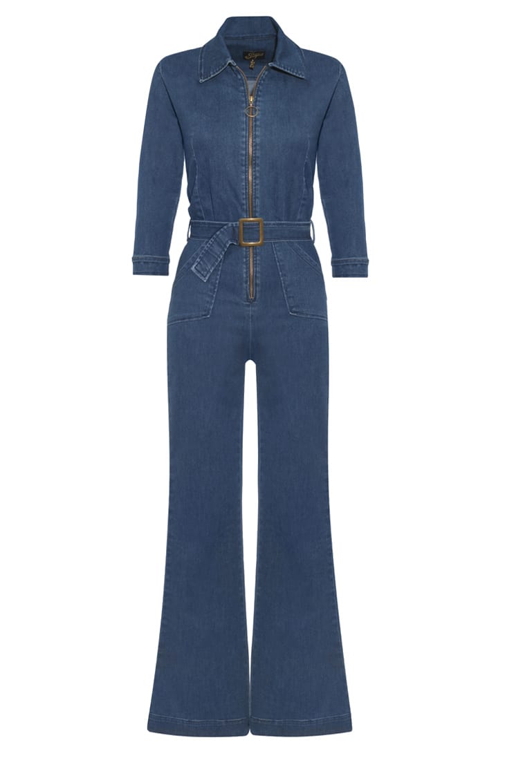 PATTI 70s denim Jumpsuit - Rock The Jumpsuit