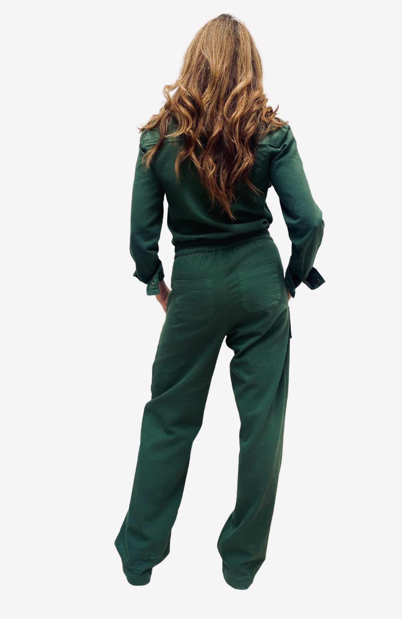 Khaki green cheap boiler suit