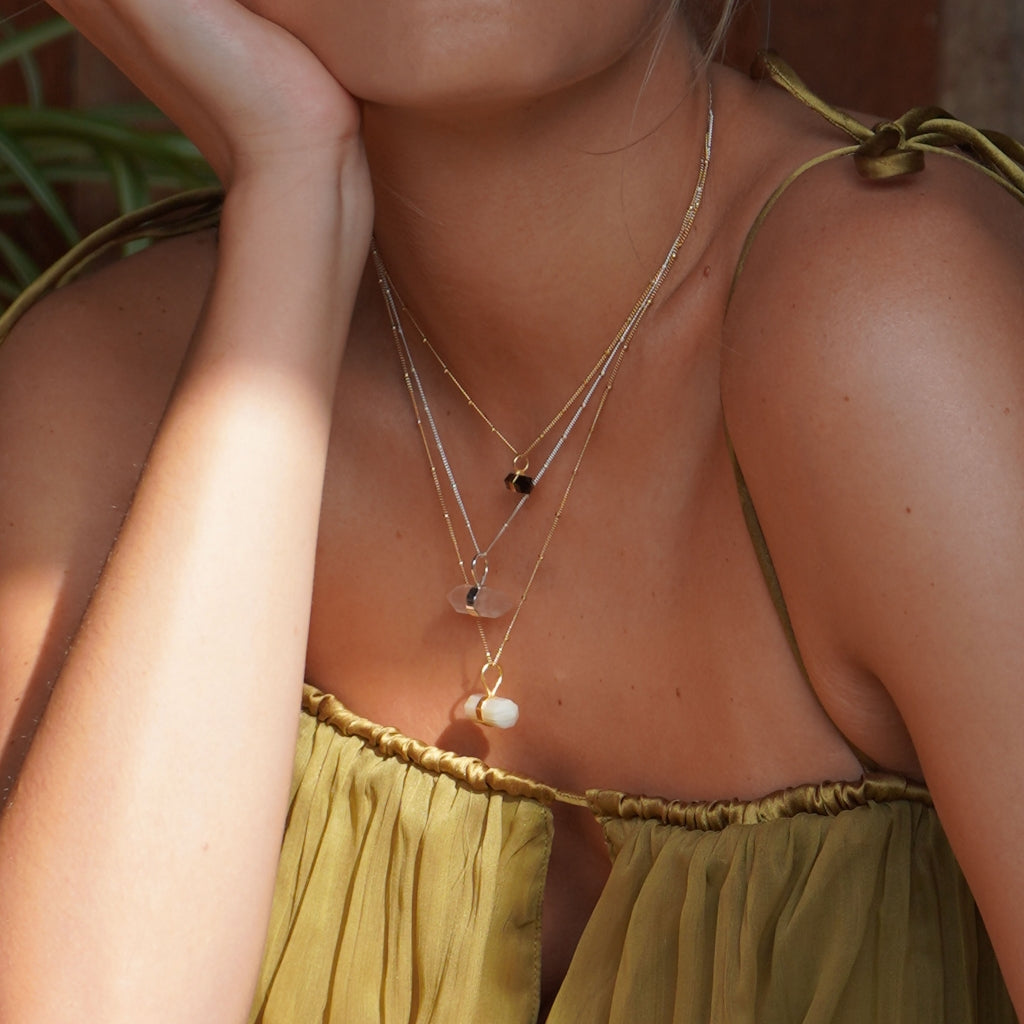 Mini Balance Necklace (Gold) - Rock the Jumpsuit