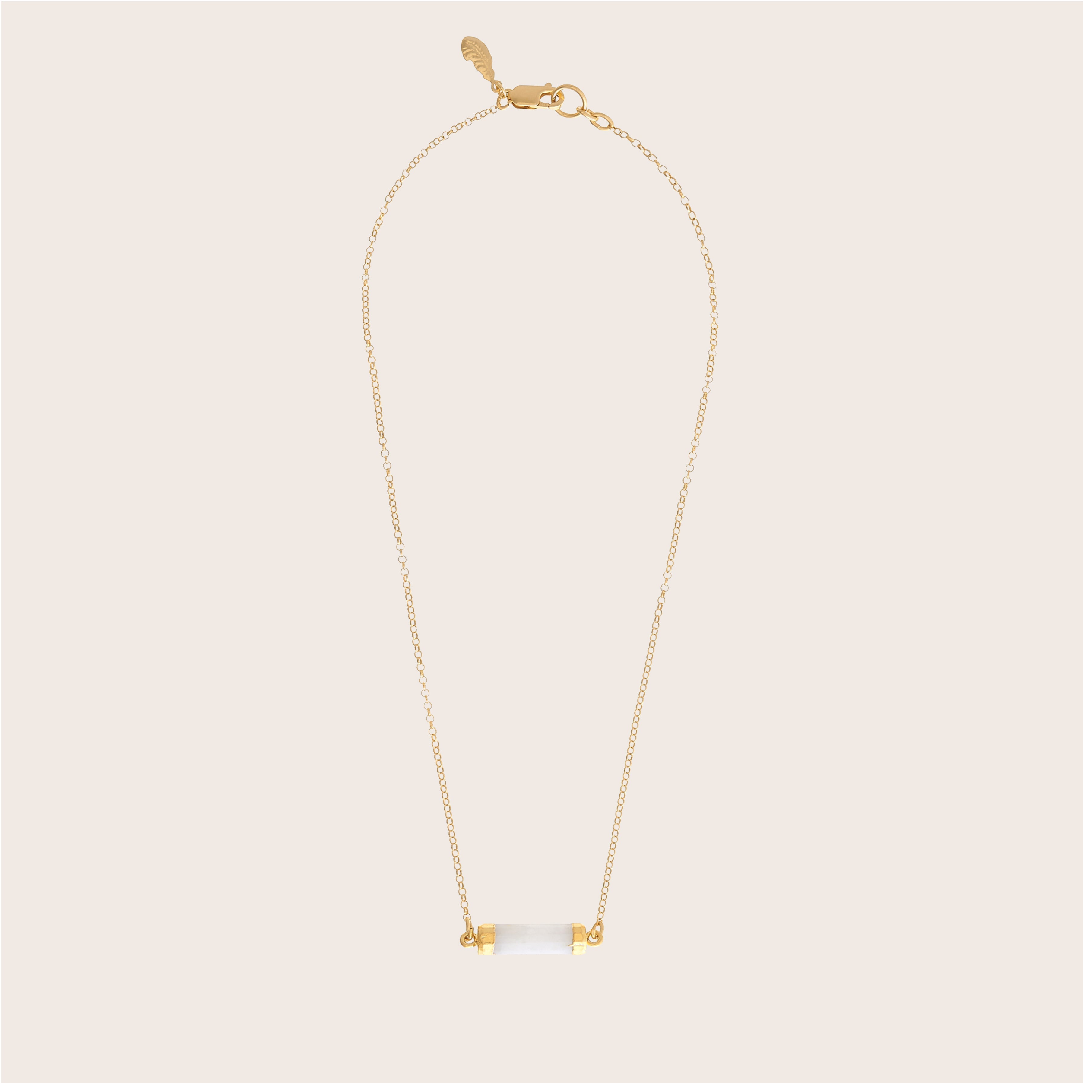 Bar of Strength Necklace - Rock the Jumpsuit