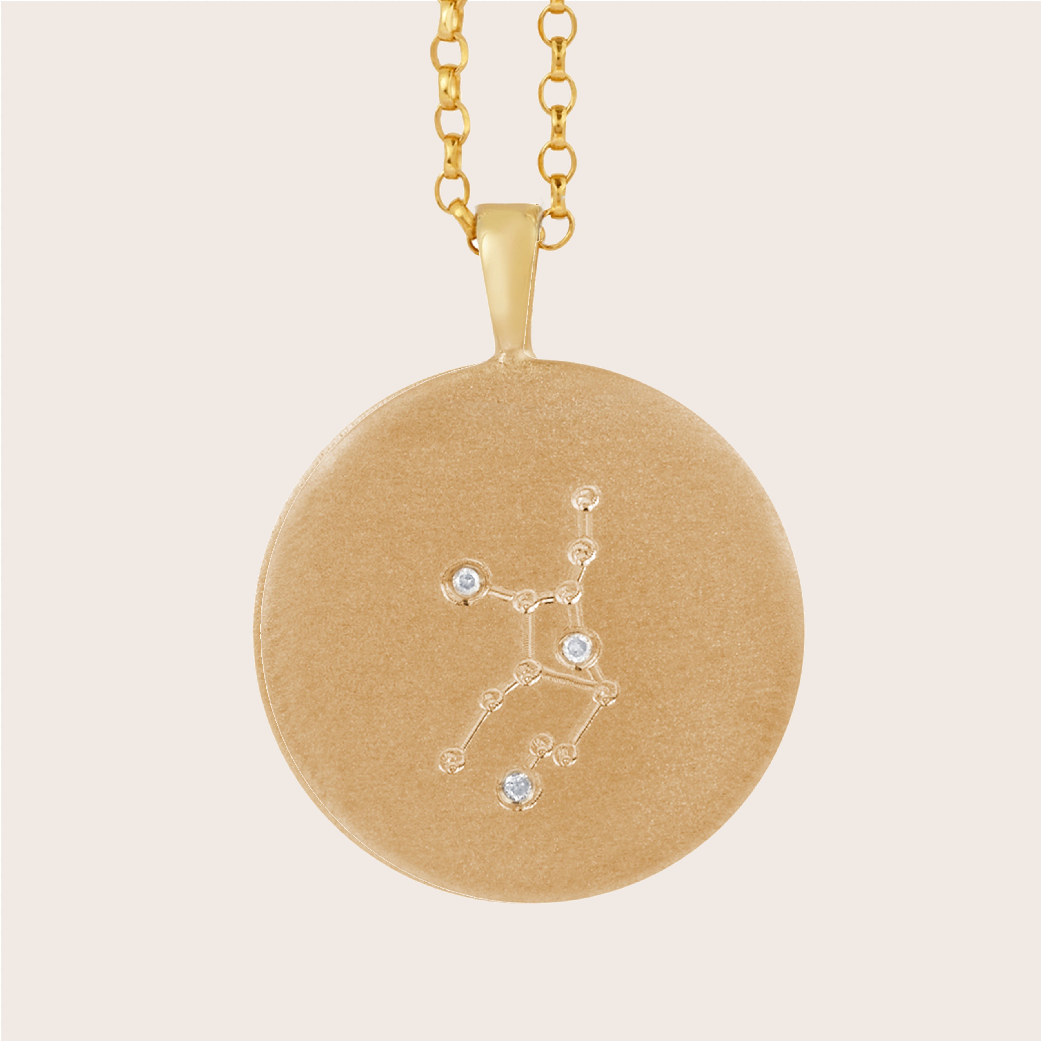 Virgo Constellation Diamond Necklace - Rock the Jumpsuit