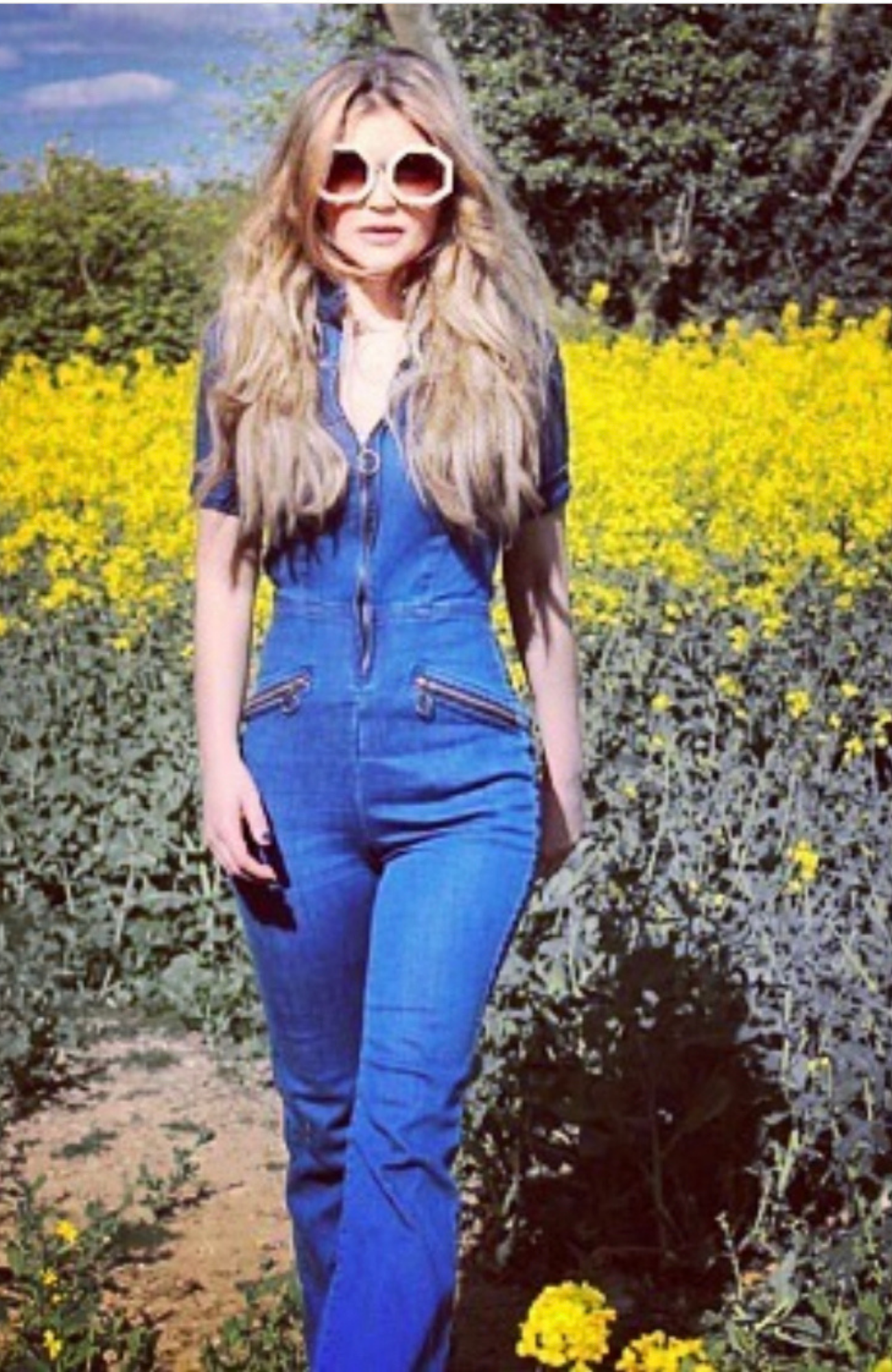 RUBY 70s Denim Jumpsuit - Rock The Jumpsuit